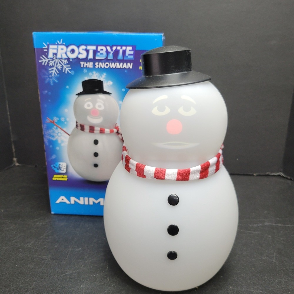 Mindscope Frostbyte The Snowman Animat3D Talking Singing Animated‎ Christmas